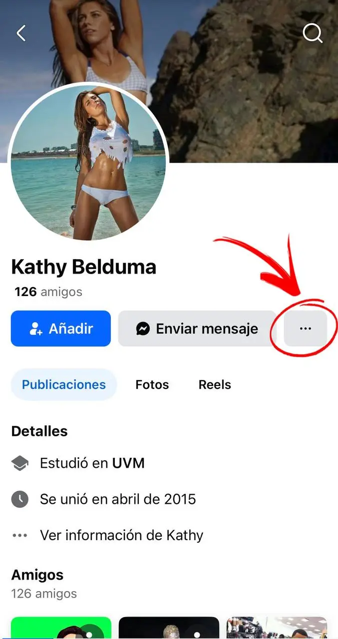 Ejemplo URL Facebook